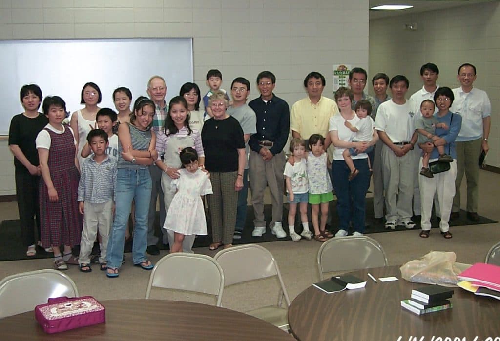 First meeting at Vision of Glory, 16 June 2001