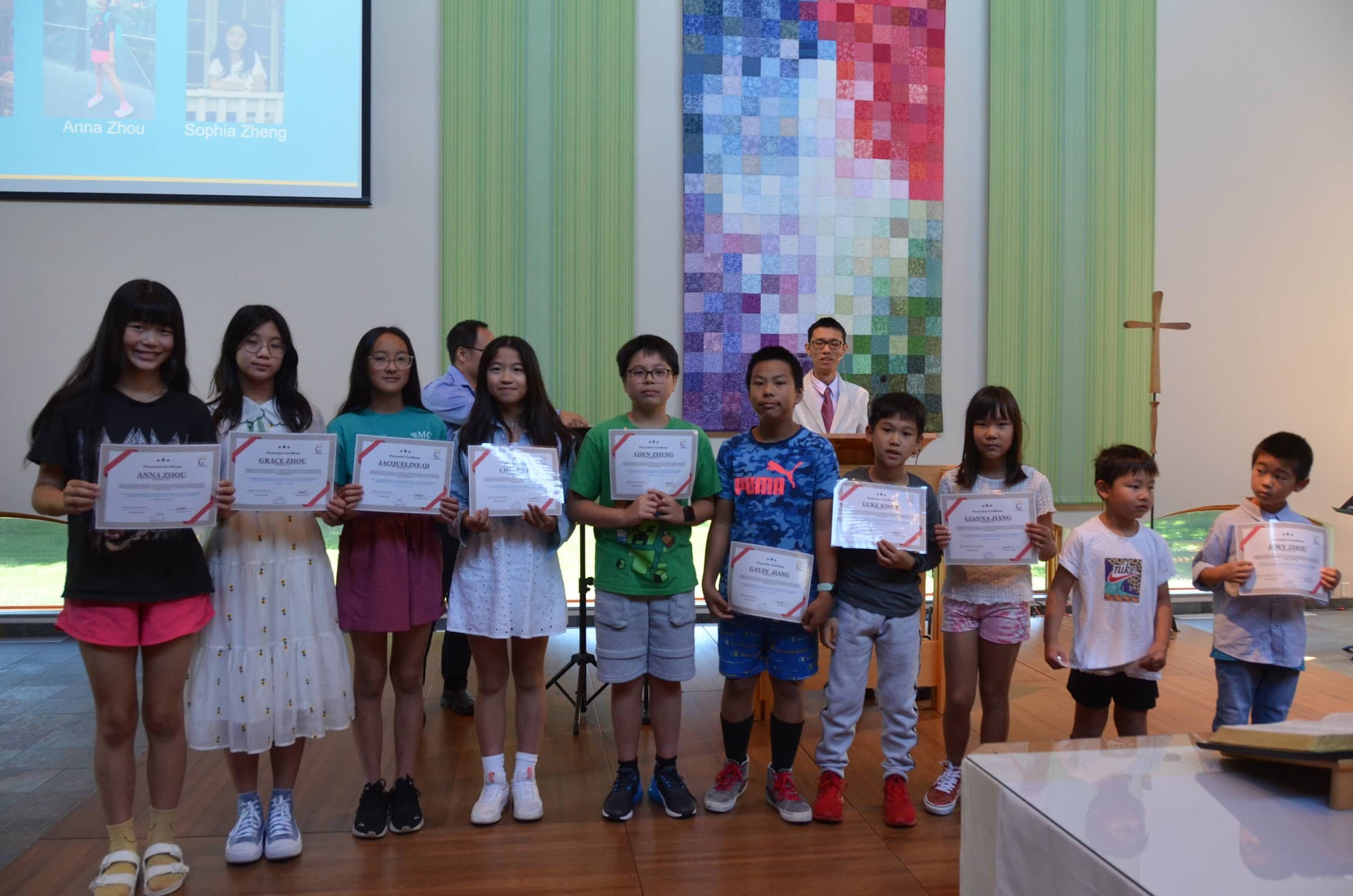 Children at church